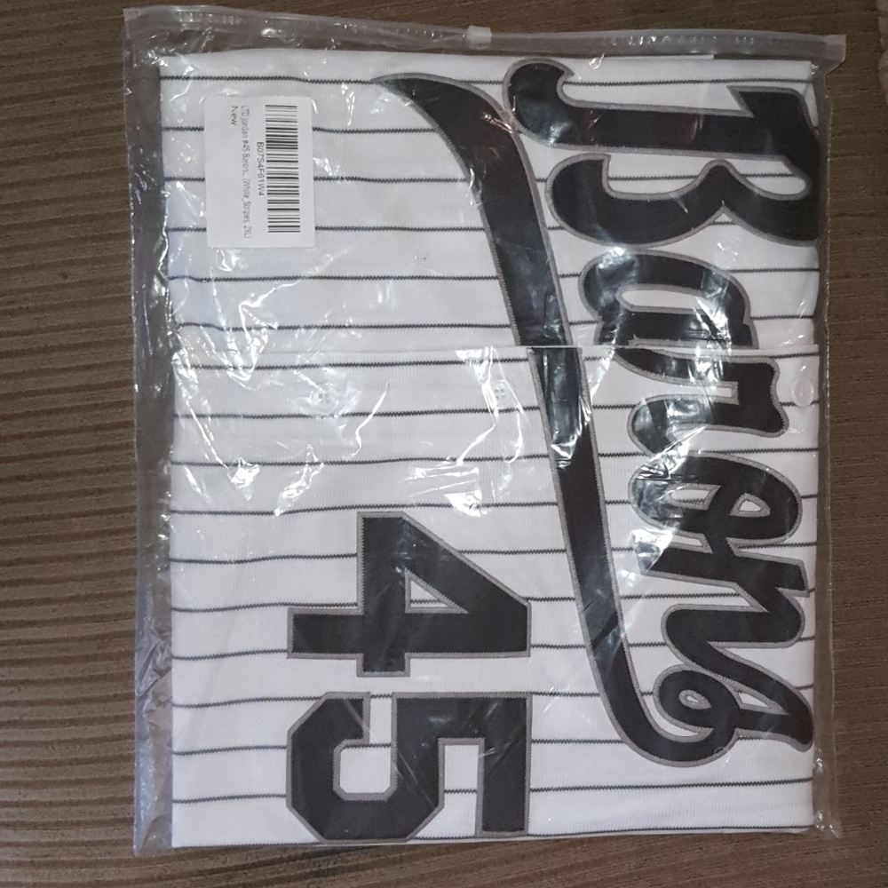 NEW Michael Jordan Barons Jersey Authentic - Picture 2 of 8